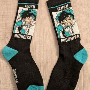 My Hero Academia - Izuku Midoriya Character Crew Socks - Bioworld